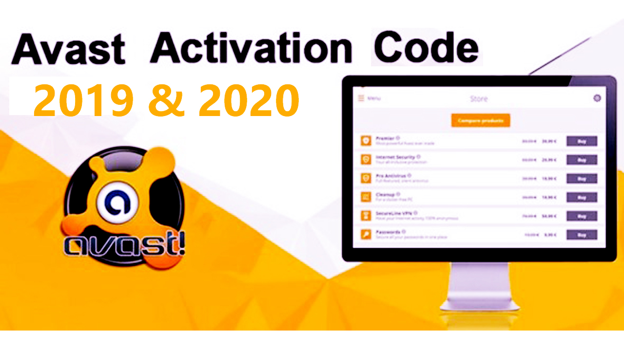 Avast Activation Code 2019 and 2020 Working All License keys